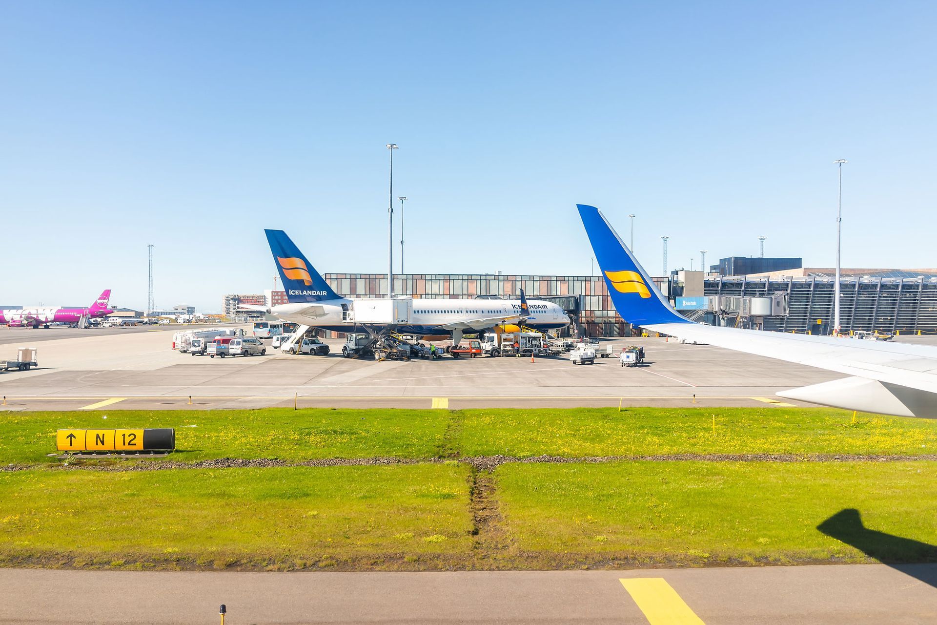 Private car transfer at Keflavik Airport arrivals