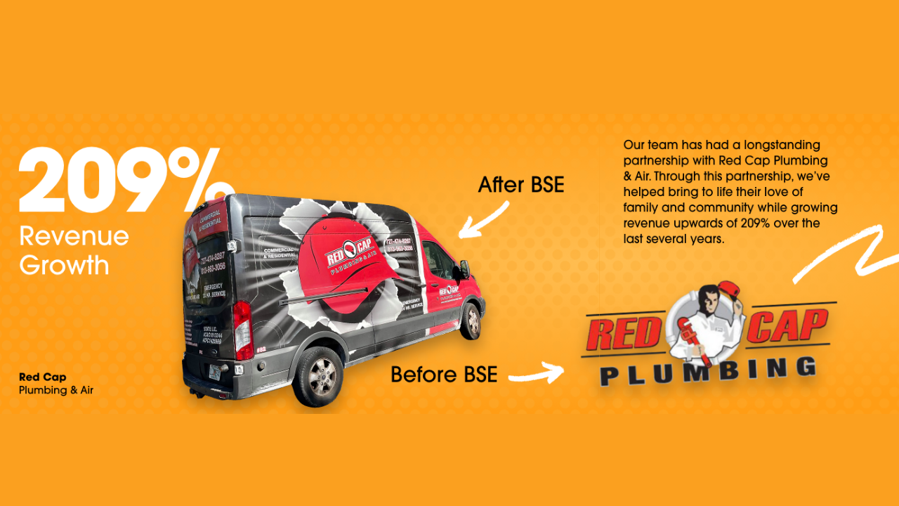 Marketing for home services case studies showing 209% revenue growth