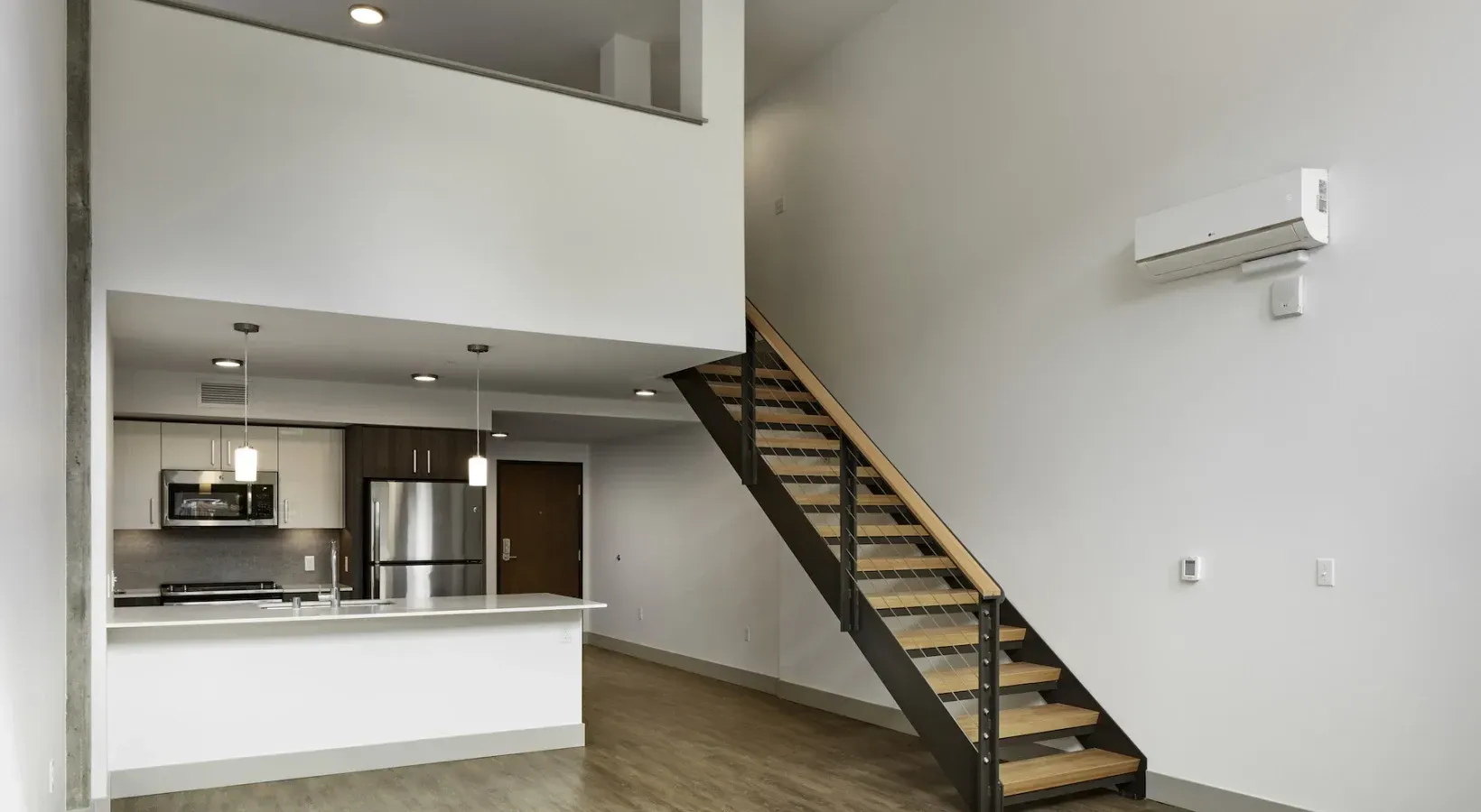 Stairs at Kirkland Urban in Kirkland, WA.