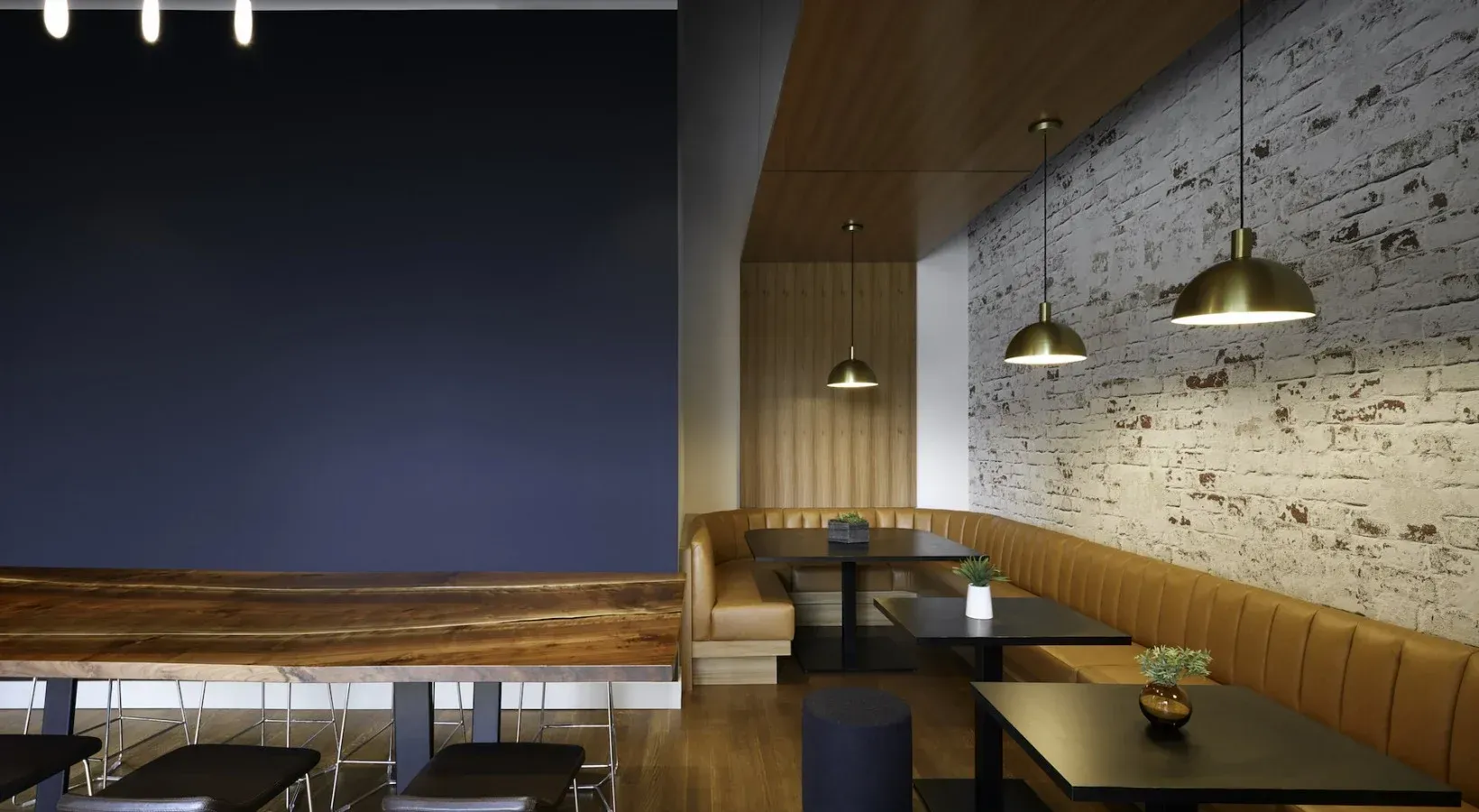 Seating at Kirkland Urban in Kirkland, WA.