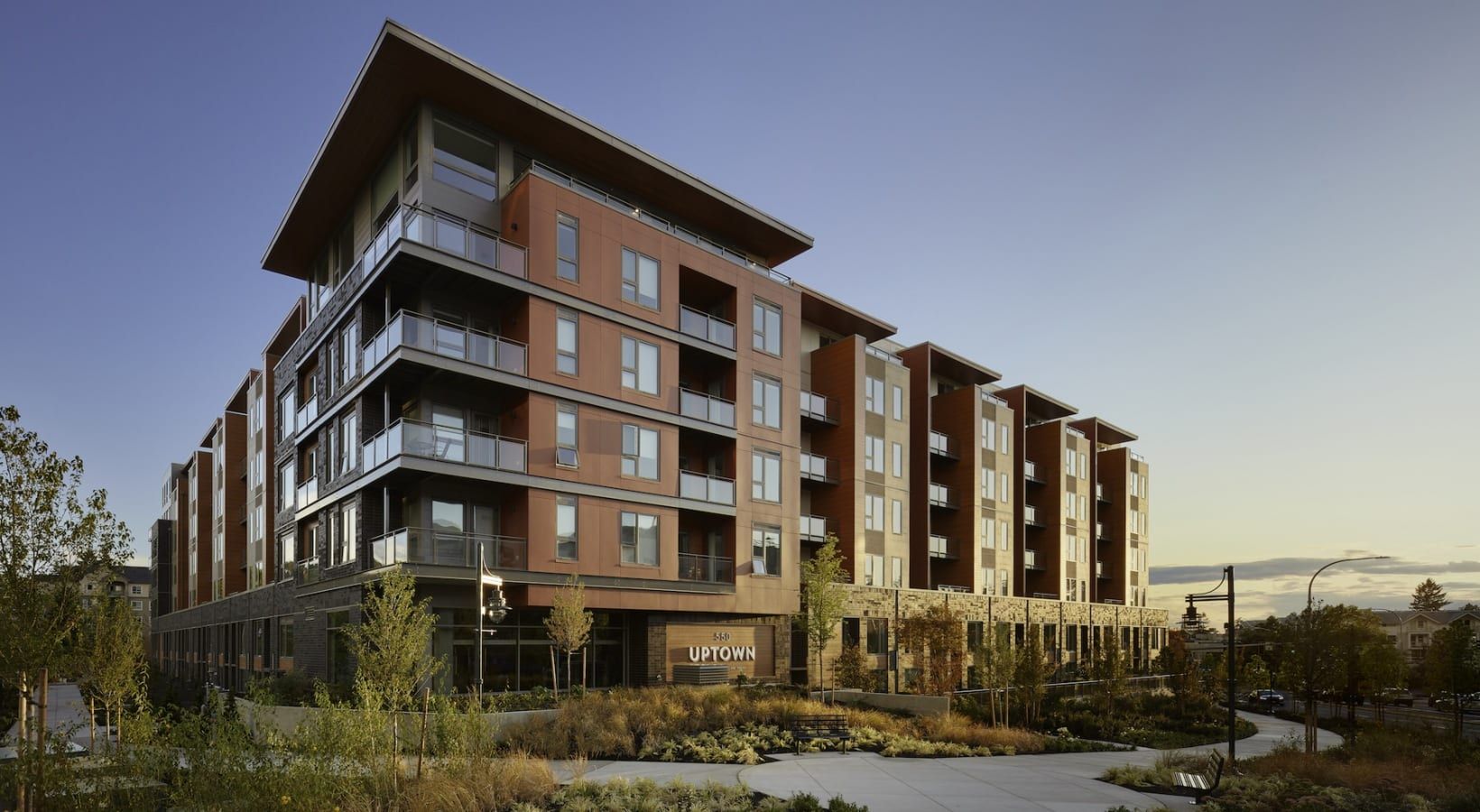 Exterior at Kirkland Urban in Kirkland, WA.