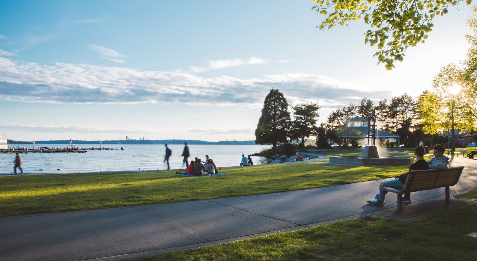 Waterfront at Kirkland Urban in Kirkland, WA.