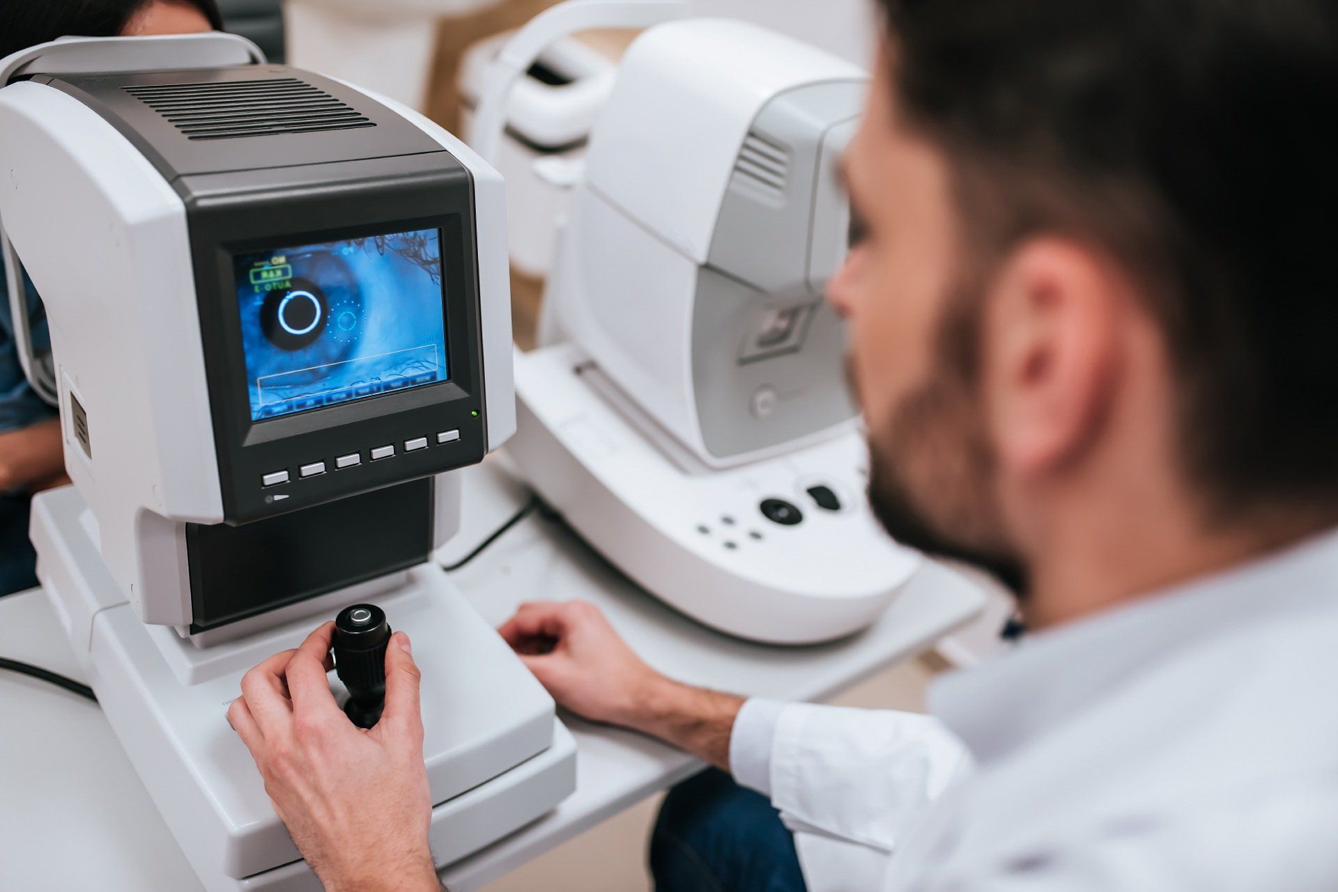 Macchinario per studio degenerazione maculare