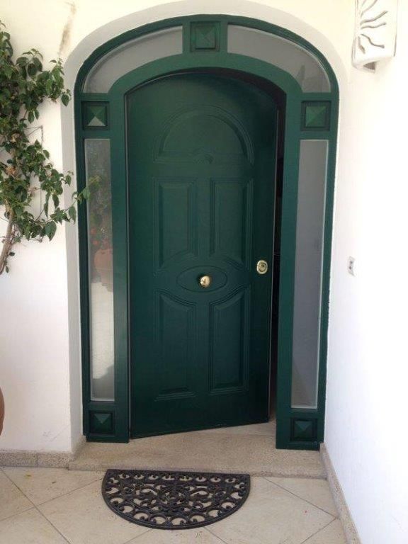 infisso in PVC porta finestra