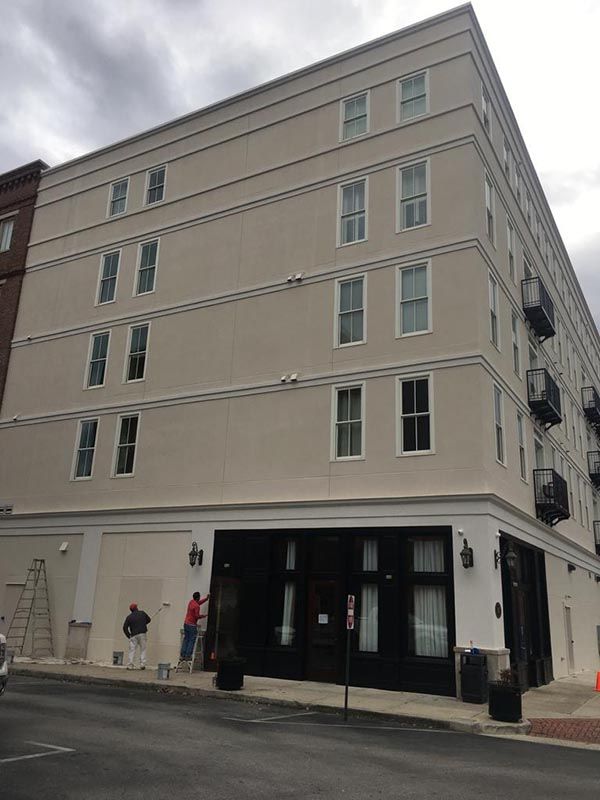 Large Building with a Lot of Windows