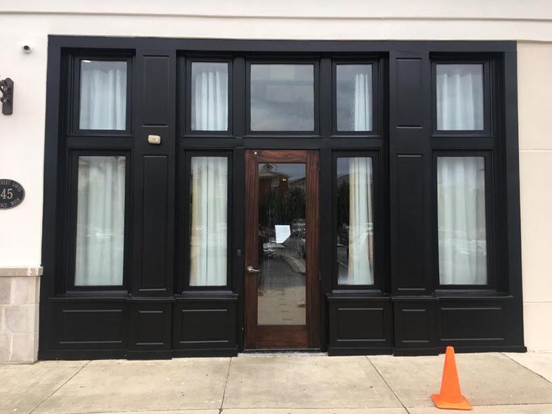 House with Black Windows