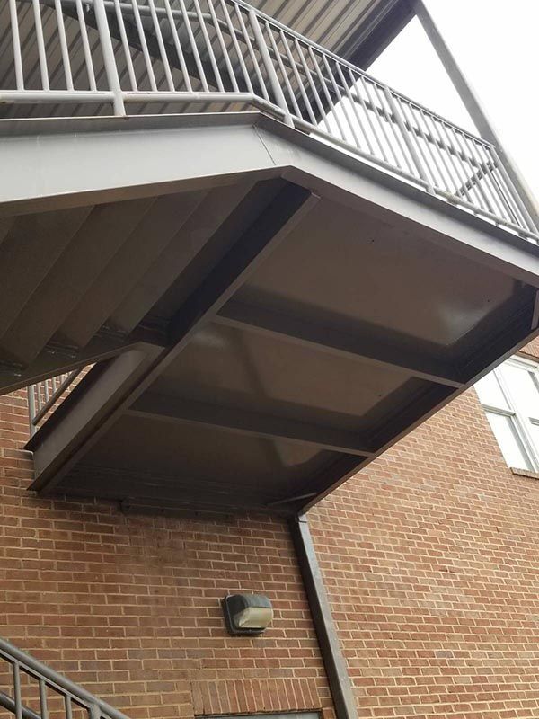 After Building Stairs Painting