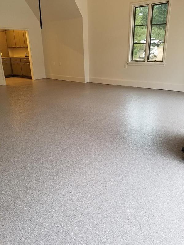 Room with a Gray Floor