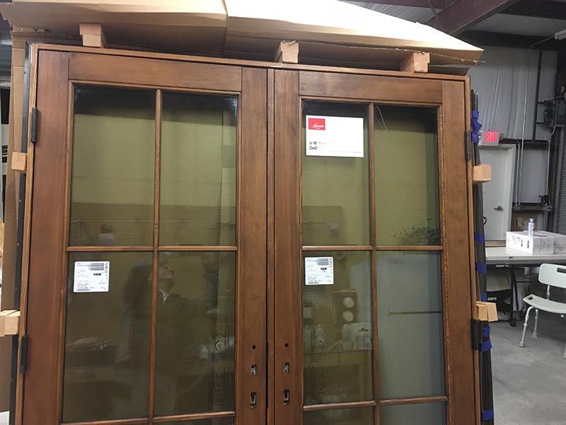 Glass Wooden Doors
