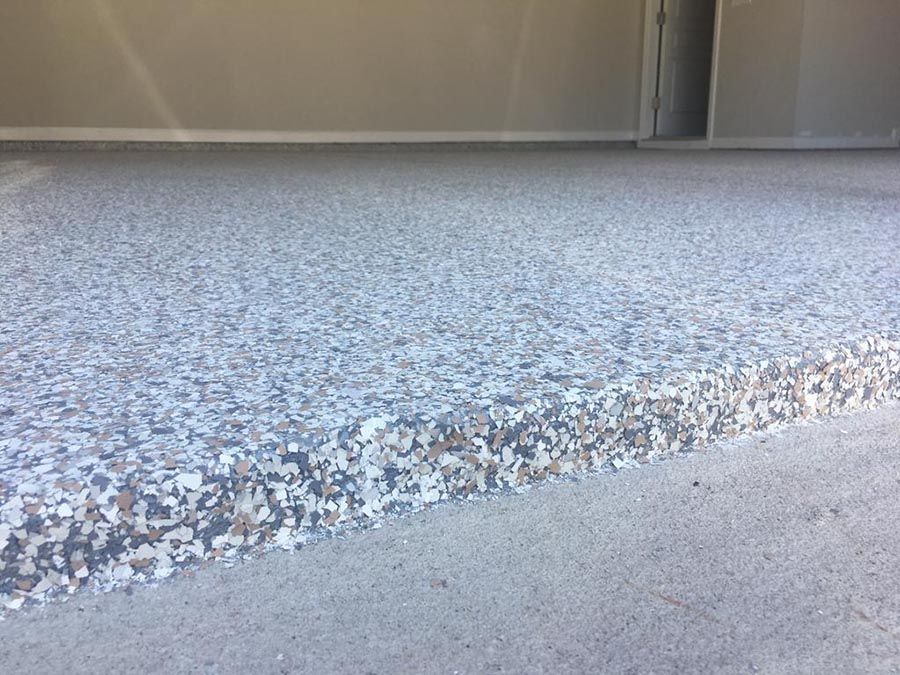 Gray Concrete Epoxy Floor