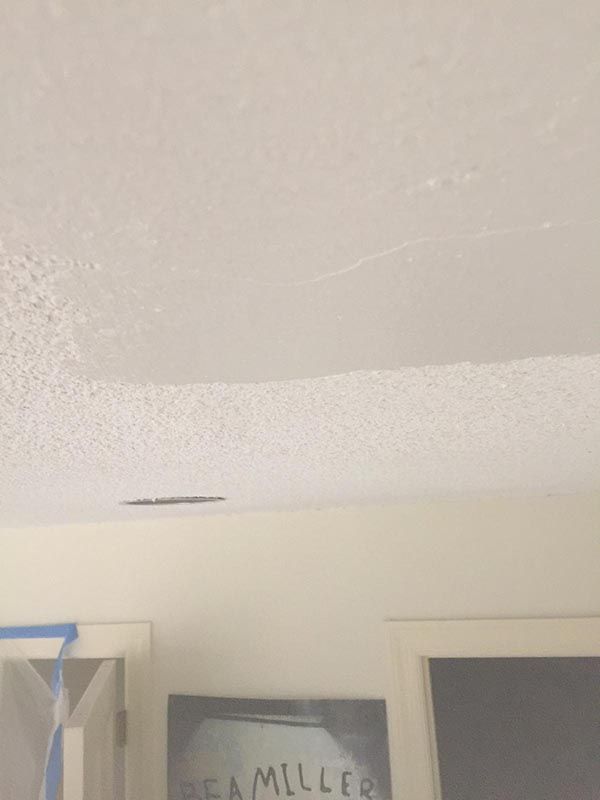 Concrete White Ceiling