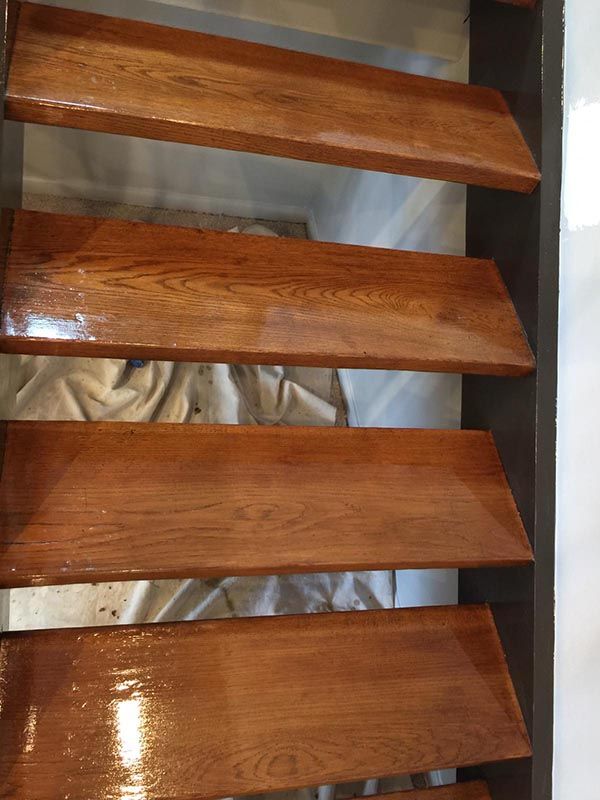 Wooden Stain Stairs