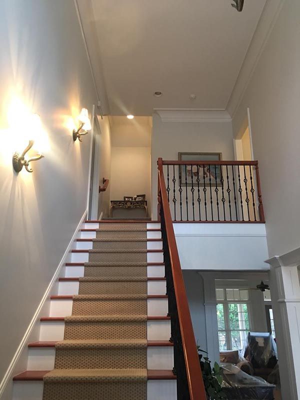 Staircase Leading Up to the Second Floor