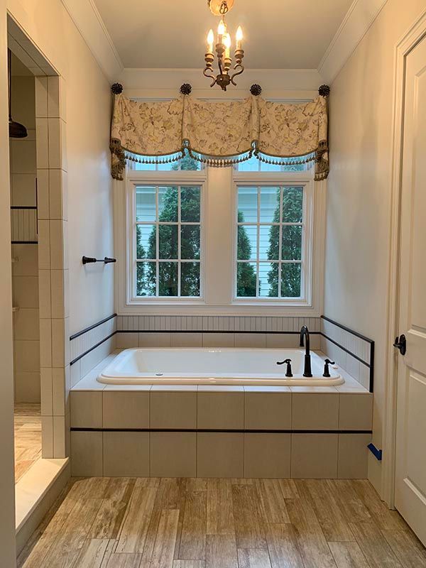 Bathroom with a Bathtub