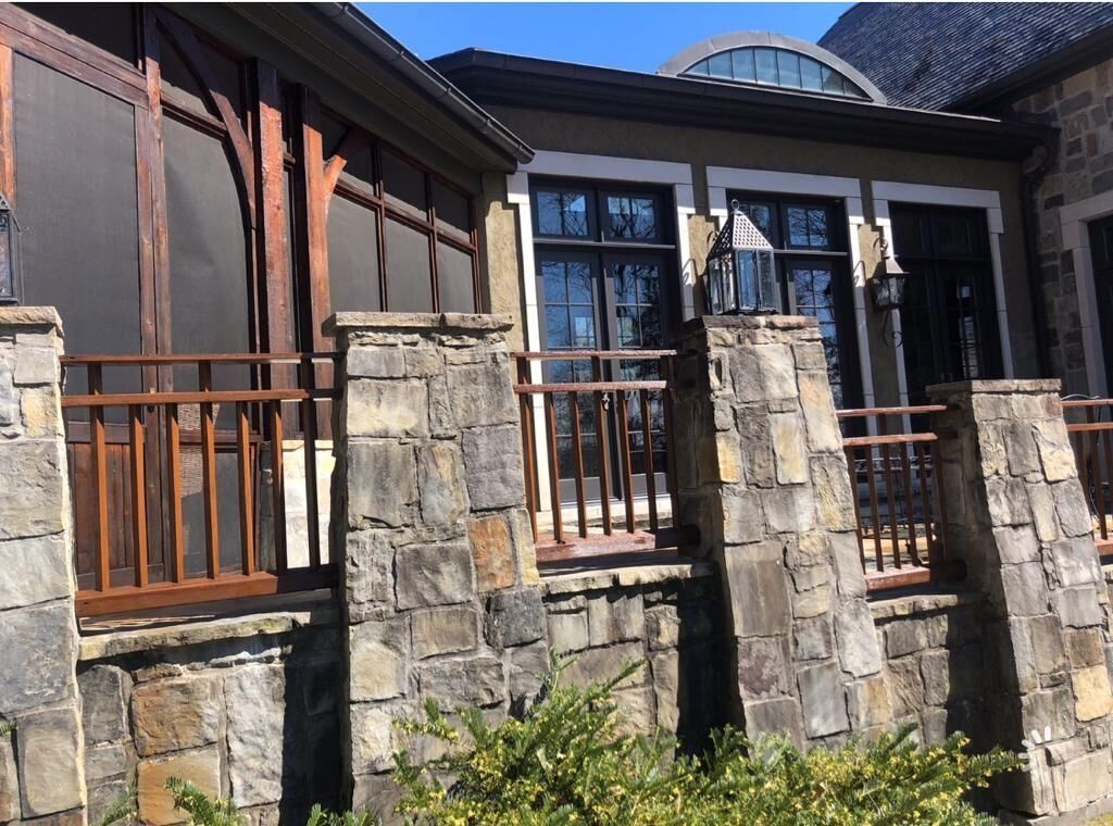 House with a Screened in Porch and Balcony