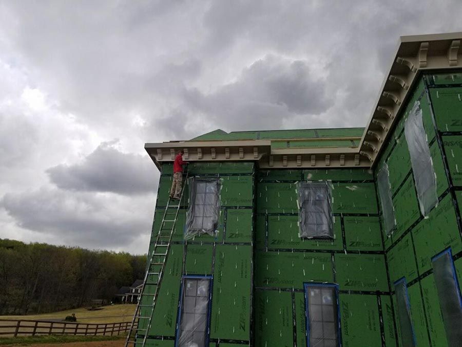 House with Green Insulation