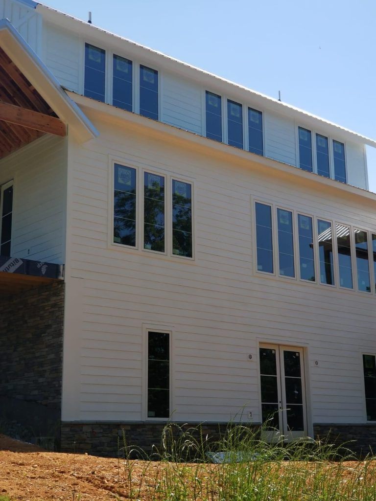 White House with a Lot of Windows