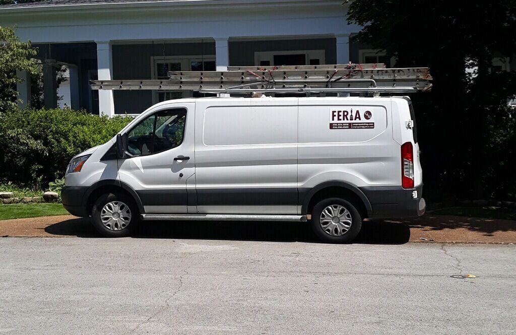 Feria C & M Professional Painters LLC White Van