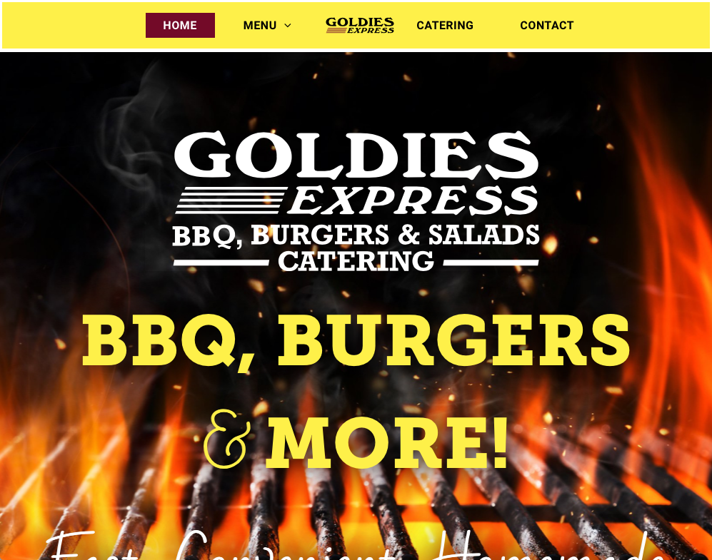 Goldies Express website