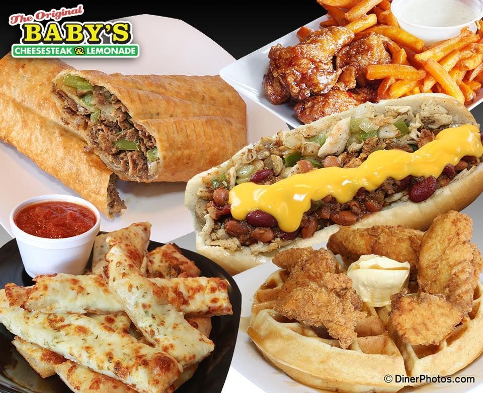 Burrito, Sandwich & Fries — Country Club Hills, IL — Baby’s Cheesesteak and Lemonade
