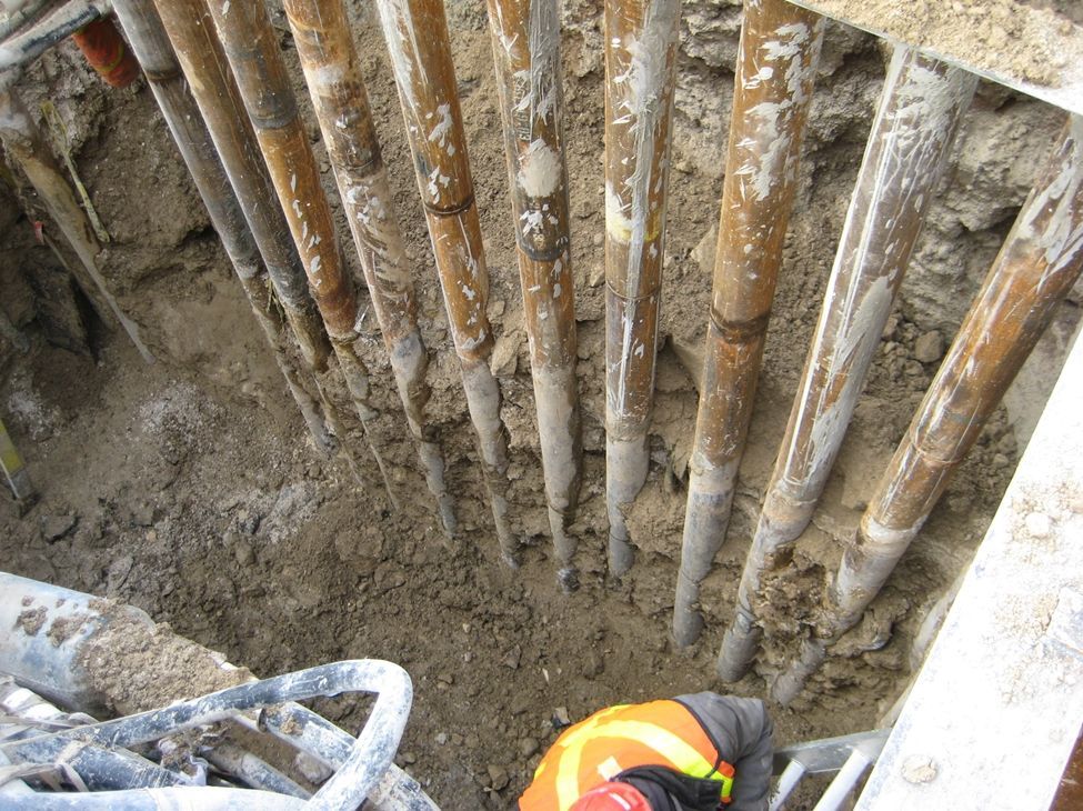 Earth retention and shoring walls