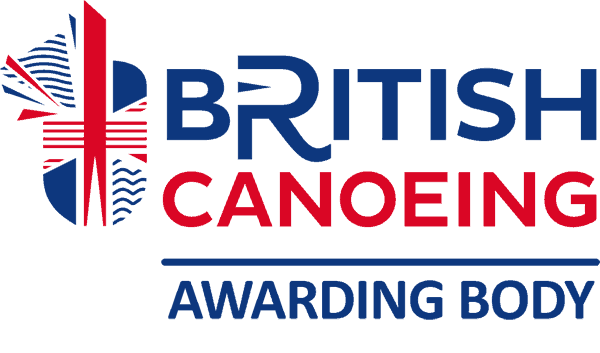 The logo for the british canoeing awarding body
