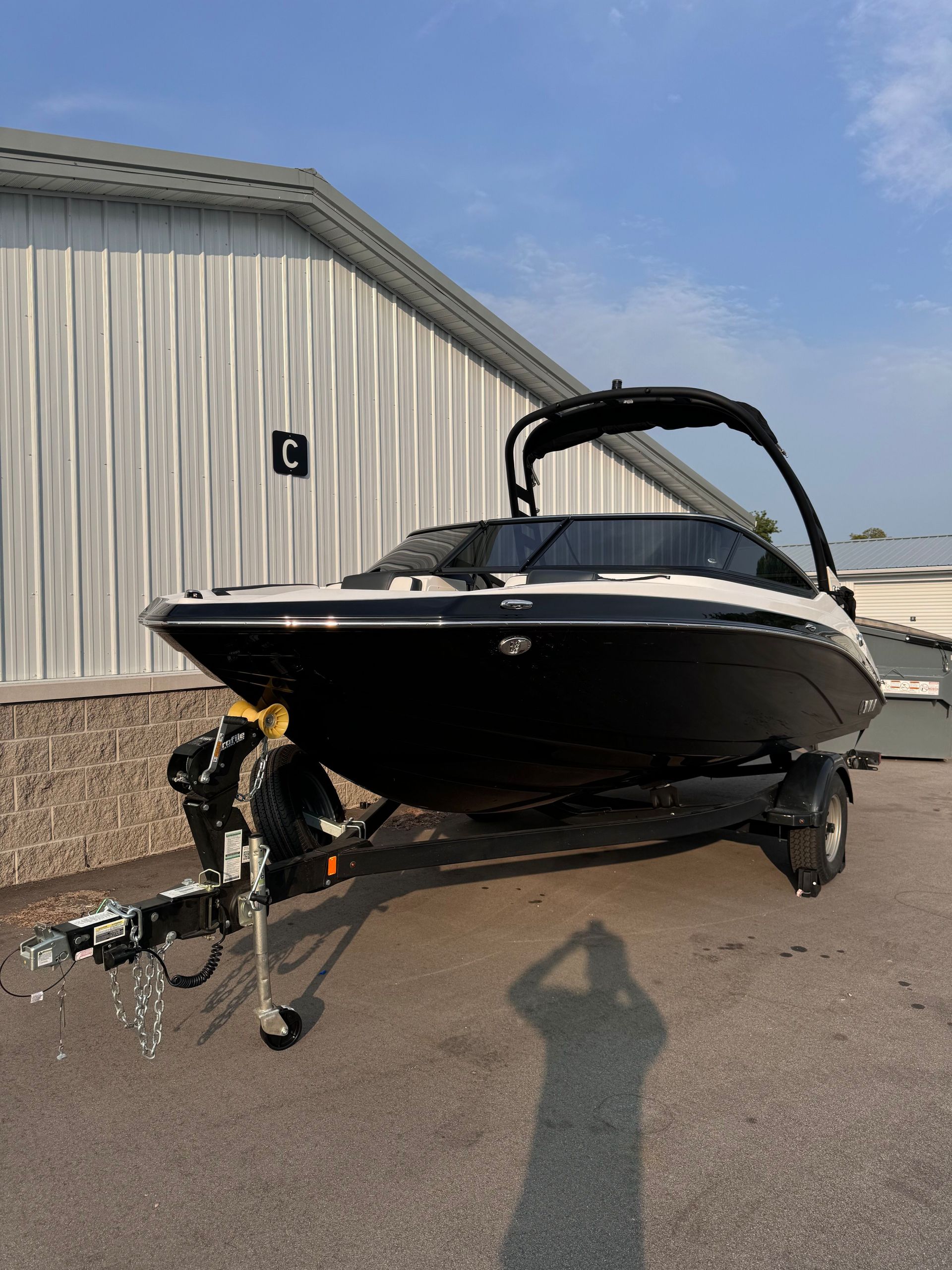 A close up of the rear end of a car