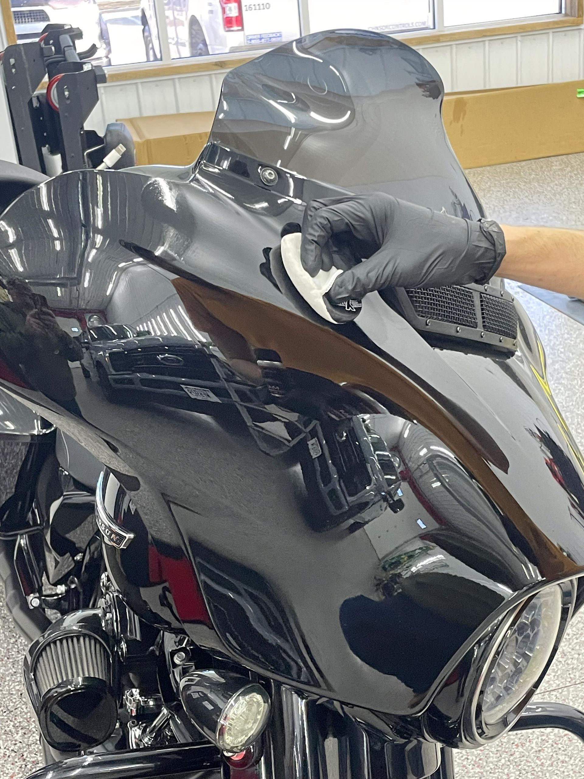 A close up of the rear end of a car