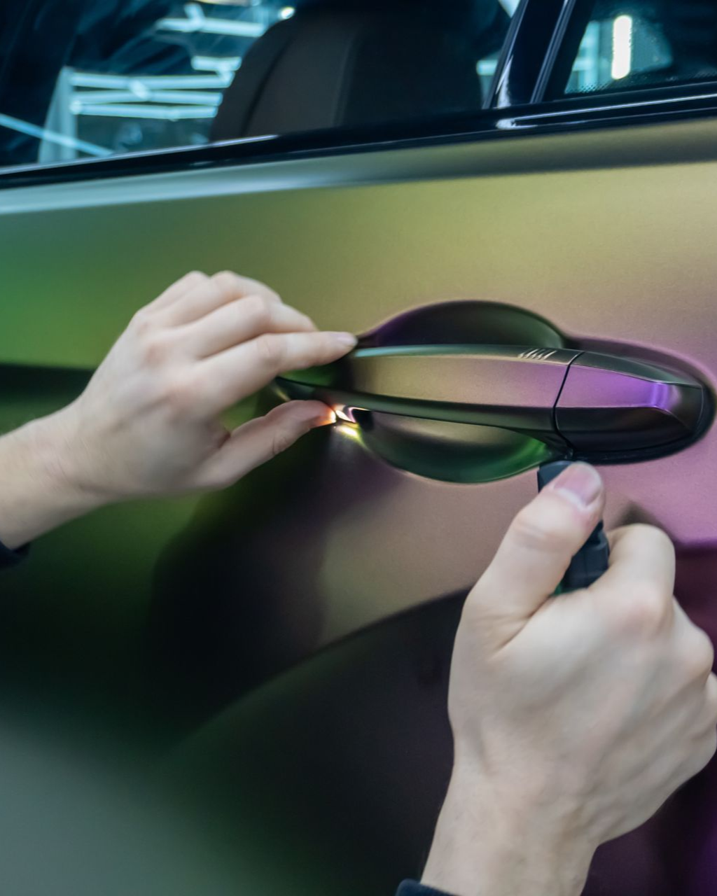 A close up of the rear end of a car