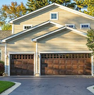 Home with Garage and Front Garden — Anaheim Hills, CA — Edgemont Garage Doors