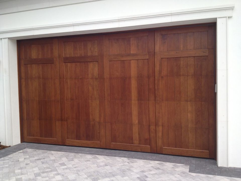 Wooden Garage Door — Signal Hill, CA — Edgemont Garage Door Service