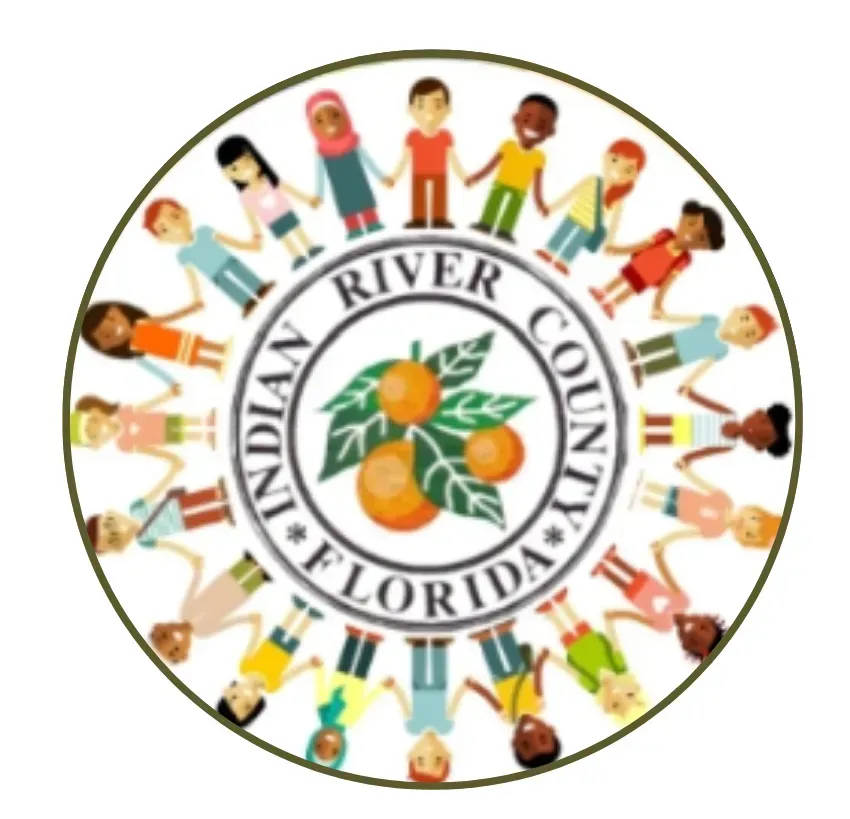 A logo for indian river county florida