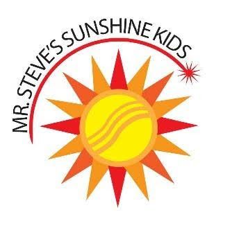 A logo for mr. steve 's sunshine kids