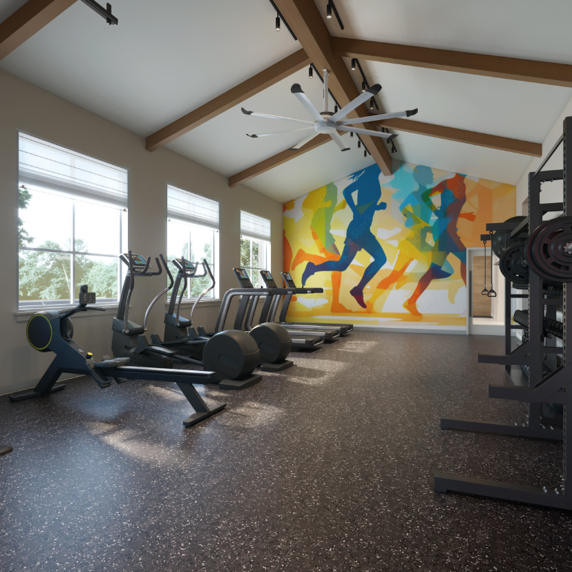 Image of STATE-OF-THE-ART 
FITNESS CENTER