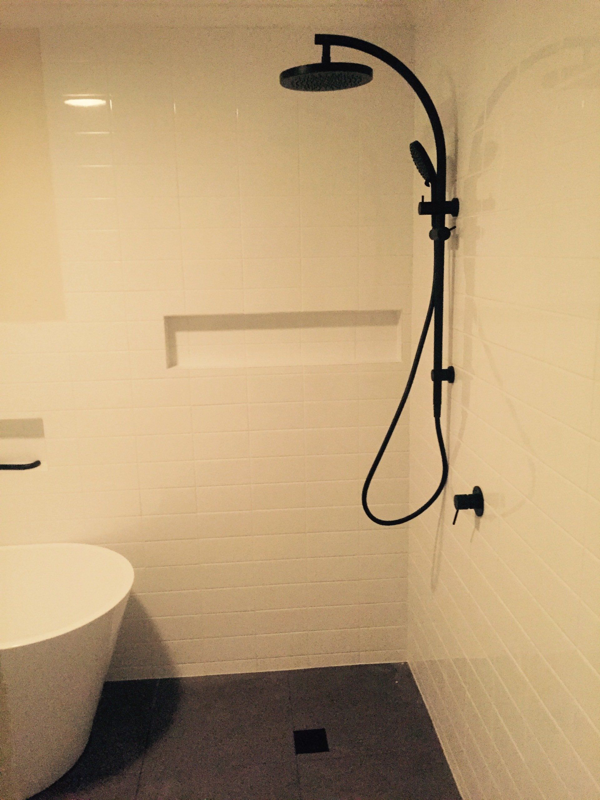 hot shower installations