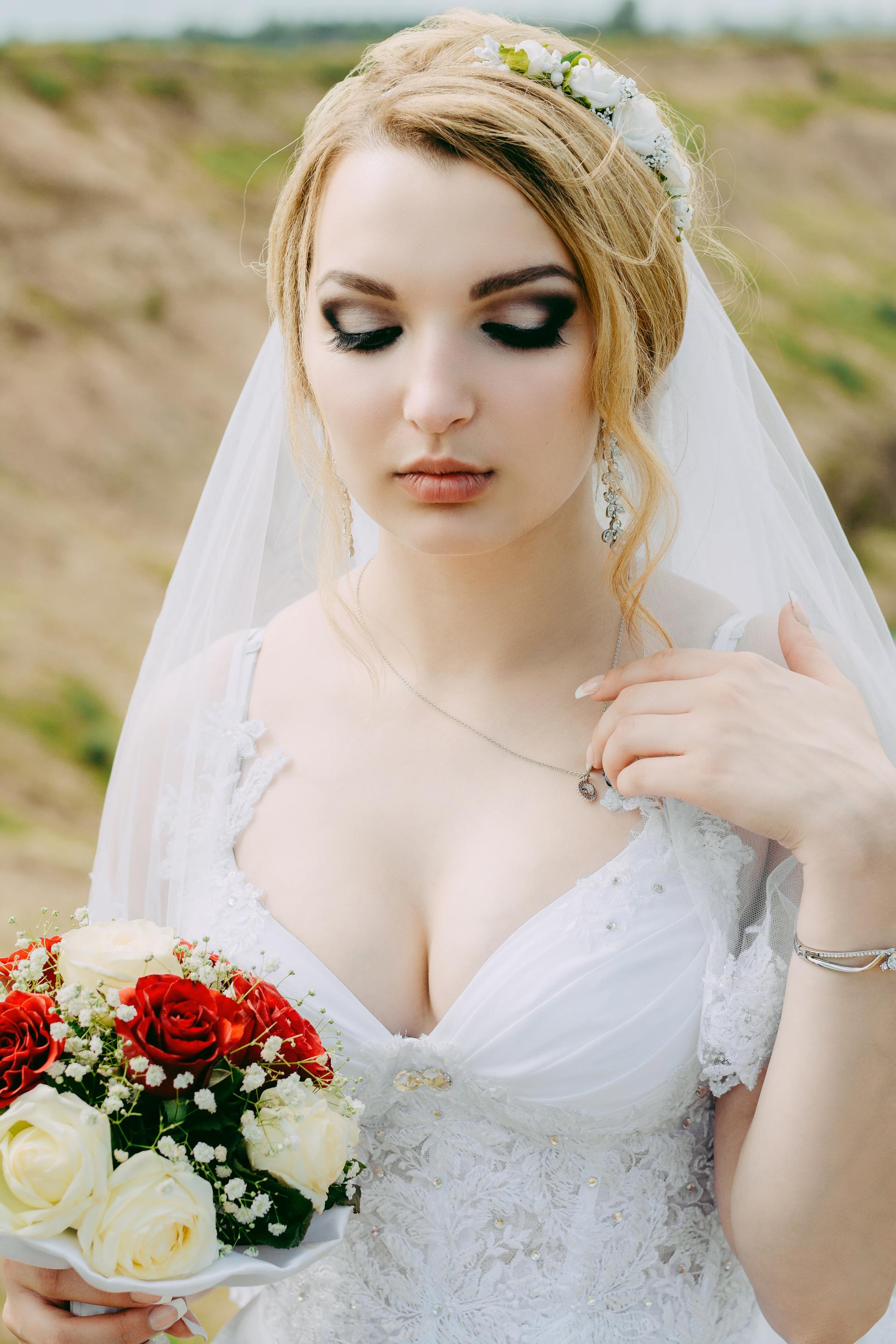 Bridal makeup look
