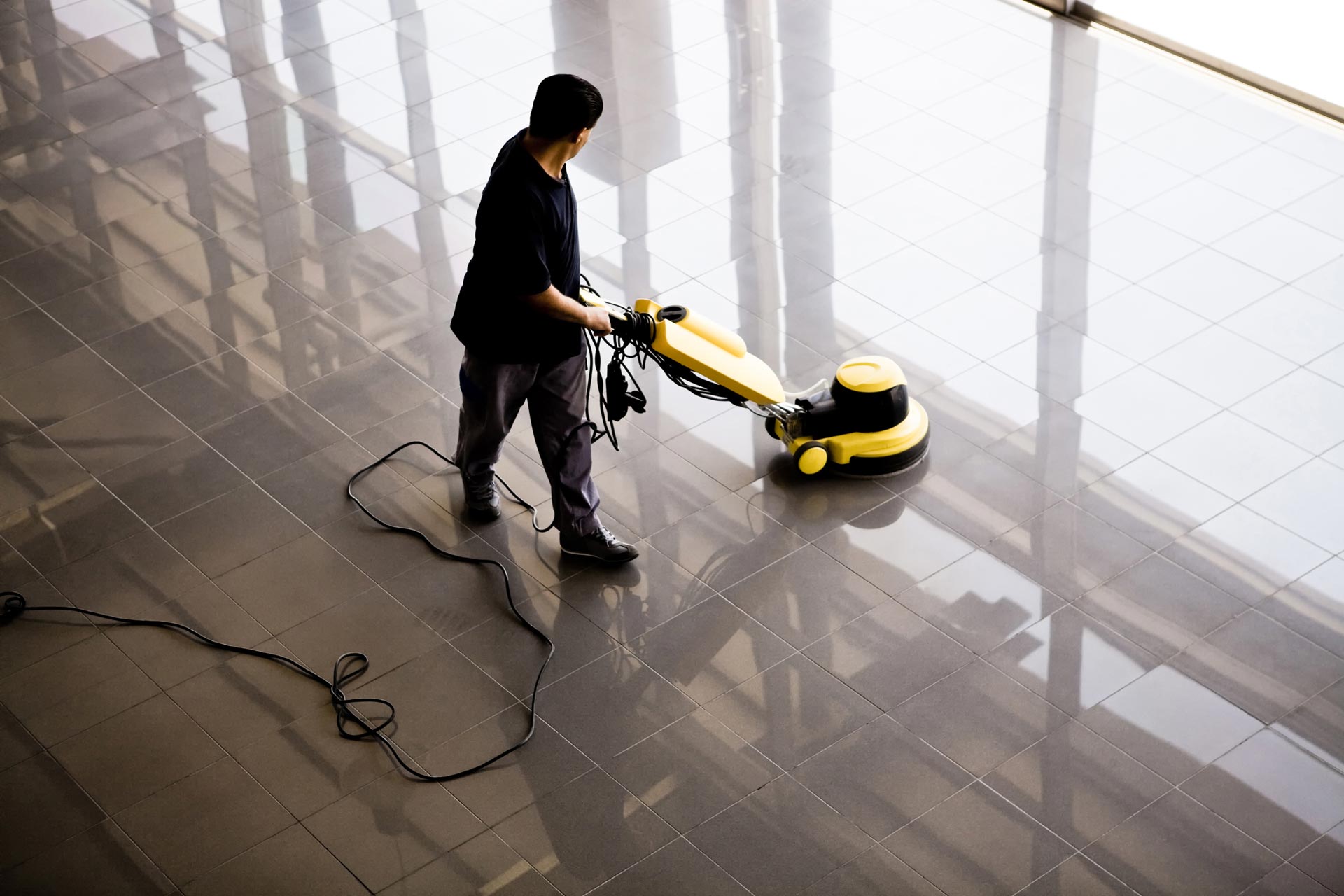 Floor shining — Odessa, FL — Gator Cleaning Solutions
