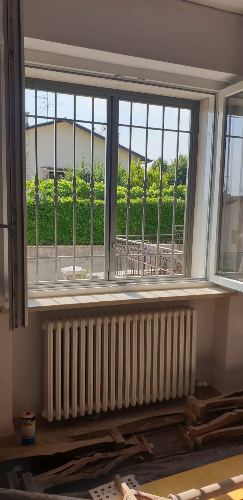 finestre con infissi di sicurezza