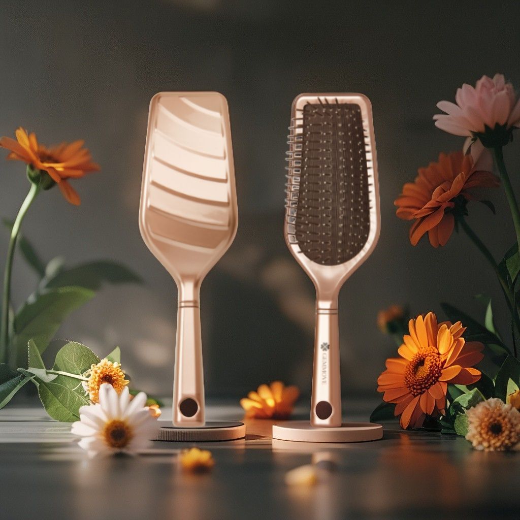Gemmove Magnetic Therapy Hairbrush – Enhance hair health with Korean magnetic therapy
