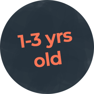 1-3 years old