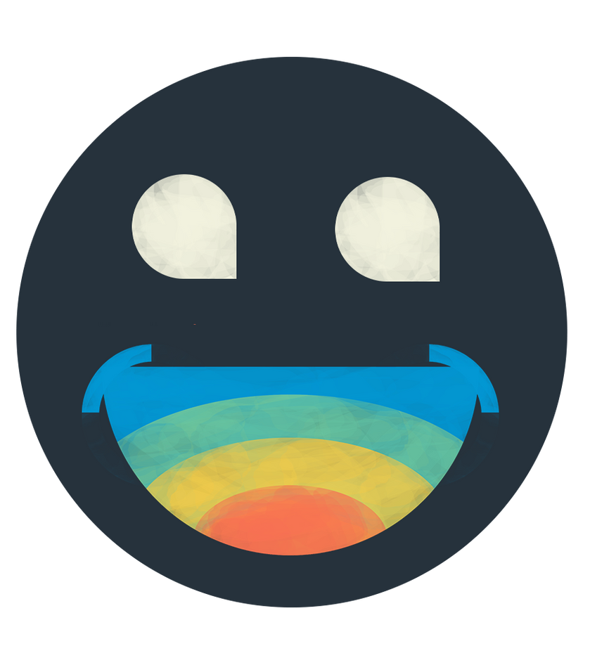 a smiling face icon