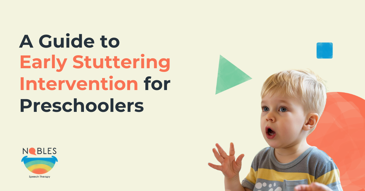 A guide to early stuttering intervention for preschoolers social share image