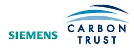 siemens and carbon trust logos