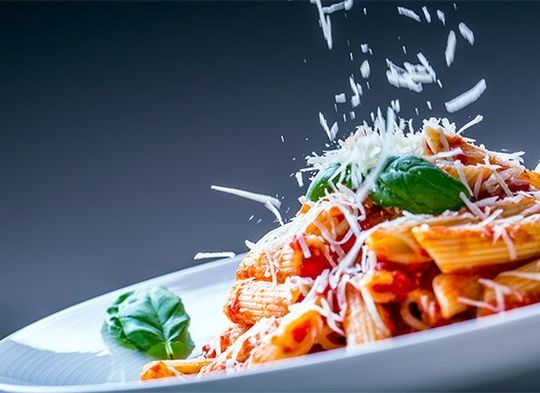 Pasta Penne with Tomato Bolognese Sauce — Newtown, PA — Piccolo Trattoria Italian Catering