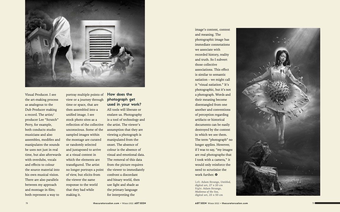 Adam Strange art seen magazine