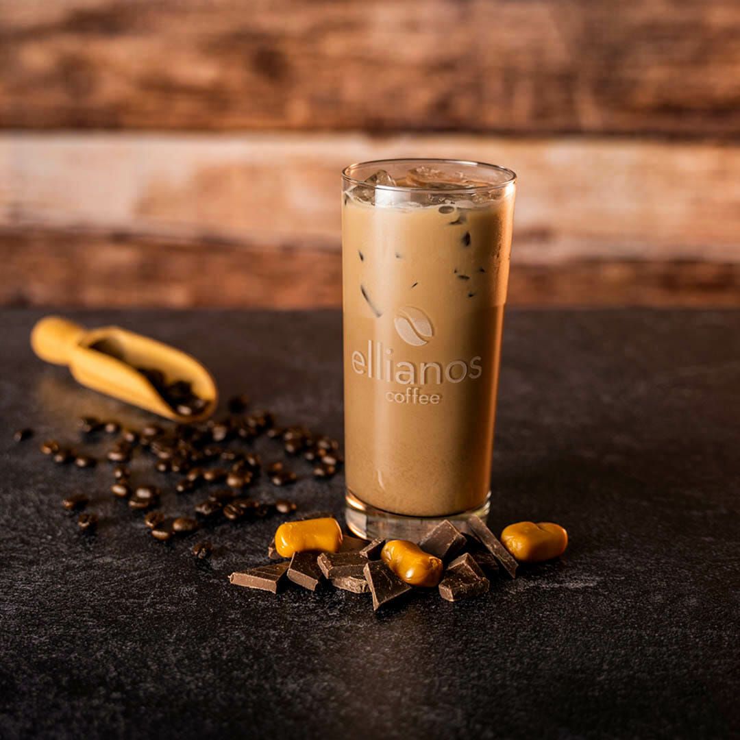 Iced Turtle Latte — Eustis, FL — Ellianos Coffee Eustis