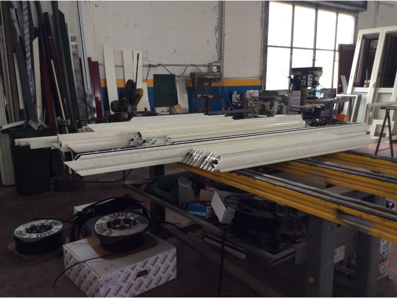 lavorazione dell'alluminio