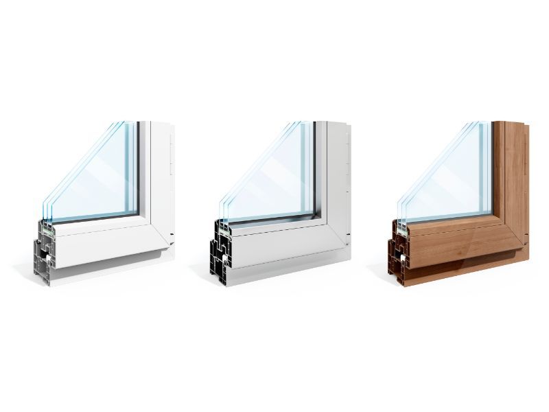 infissi alluminio in vari colori