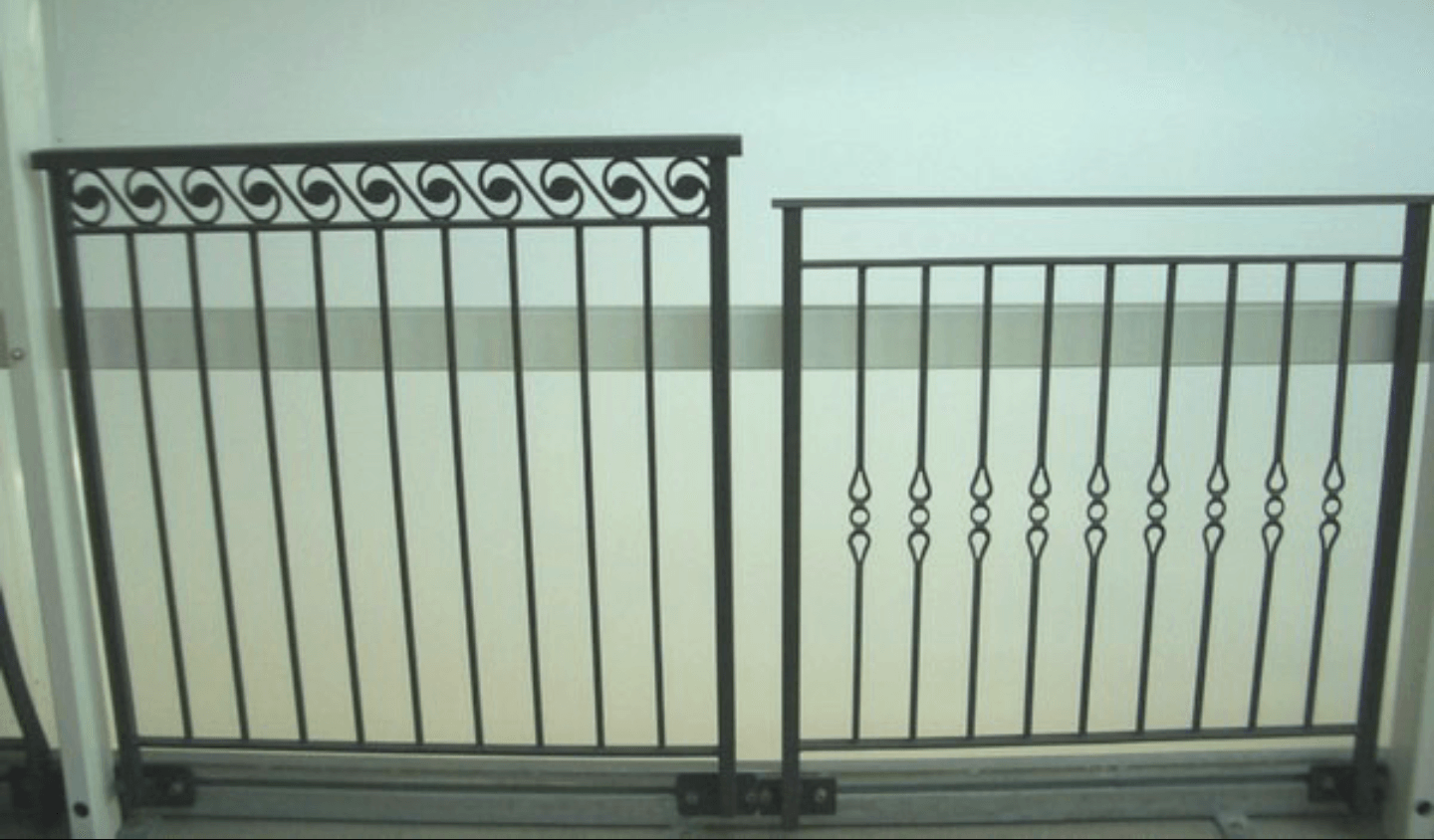 ringhiere con varie finiture