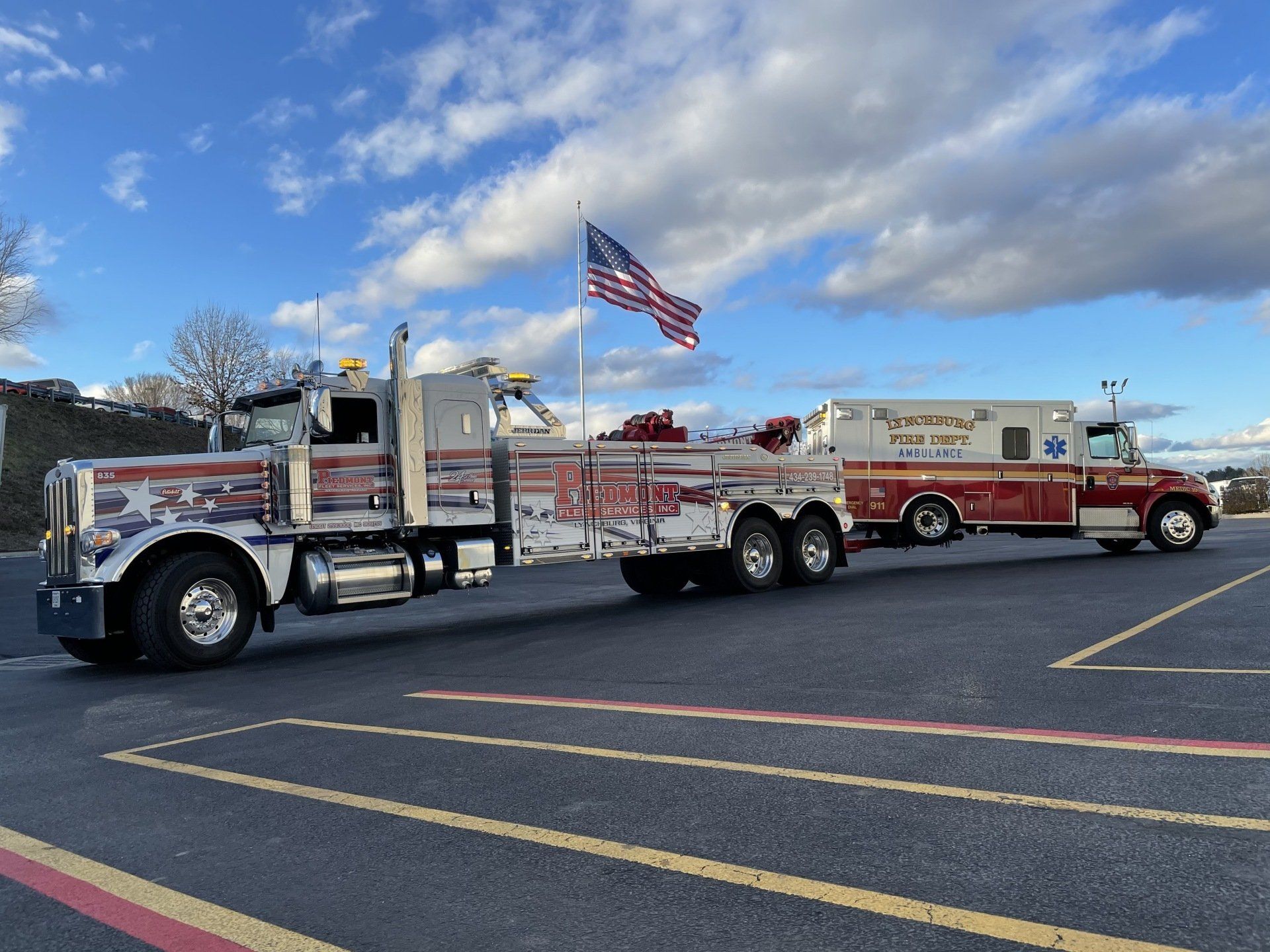 Big Truck — Lifting a Truck in Lynchburg, VA